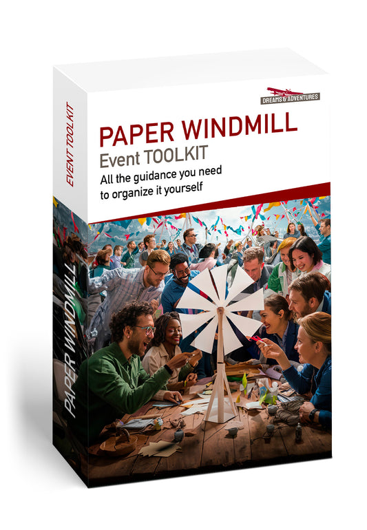 Molino de viento de papel